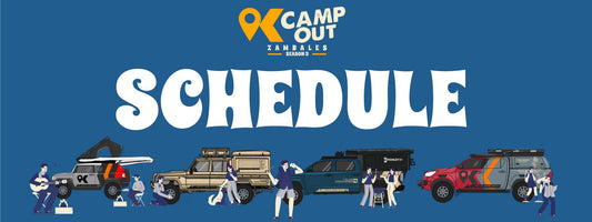 OK CAMP OUT SEASON 3 SCHEDULE