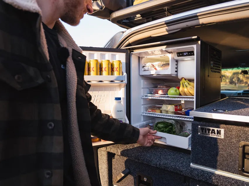 Kings 85L Upright Fridge/Freezer