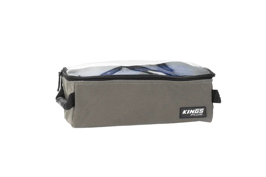 Kings Plus Clear Top Canvas Bag - Small