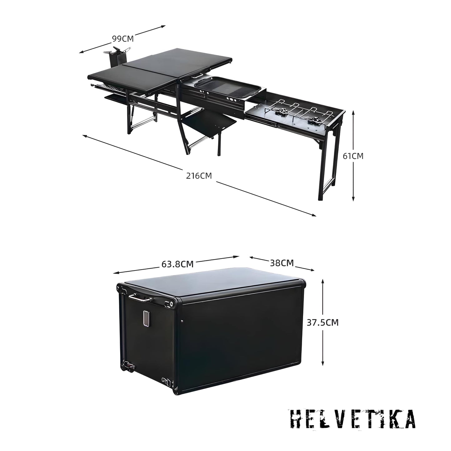 Helvetika Komodo Camp Kitchen