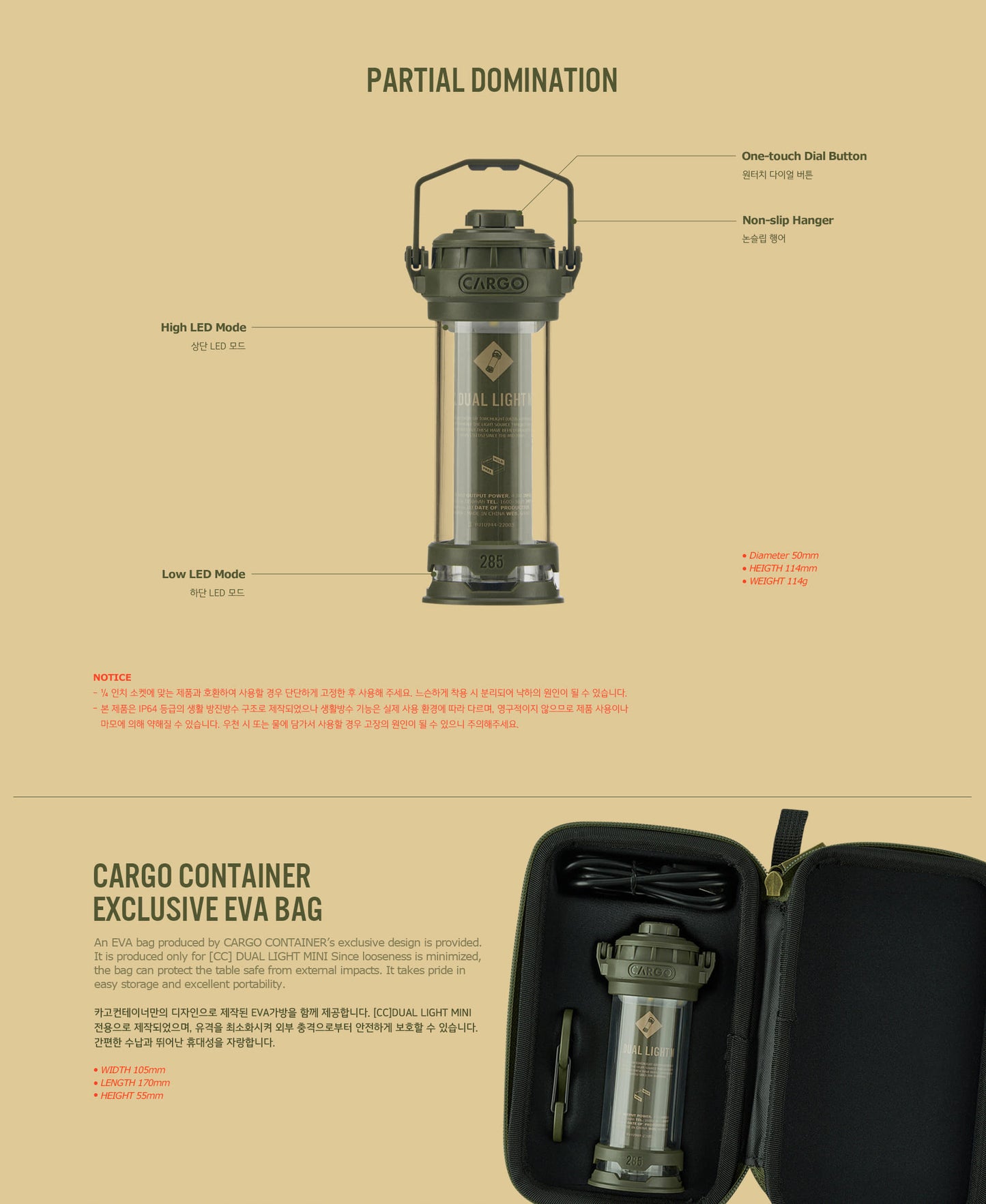 Cargo Container Dual Light Mini