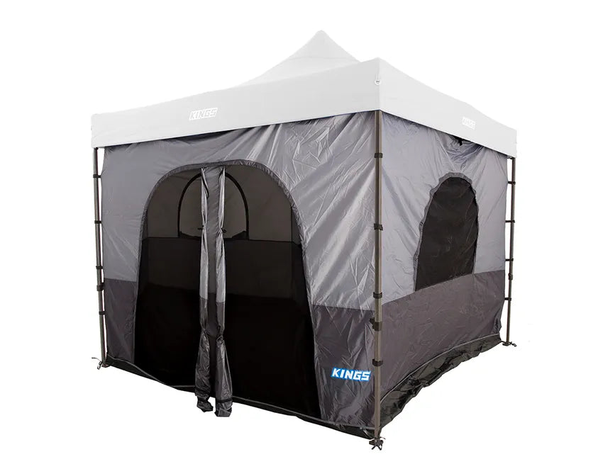 Kings Gazebo Tent 3m x 3m- Weatherproof Mosquito Netting