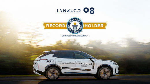 Lynk & Co 08 EM-P Sets Two Guinness World Records, Achieving 1,813 Kilometers for  Hybrid Range and 293 Kilometers for Pure Electric Range