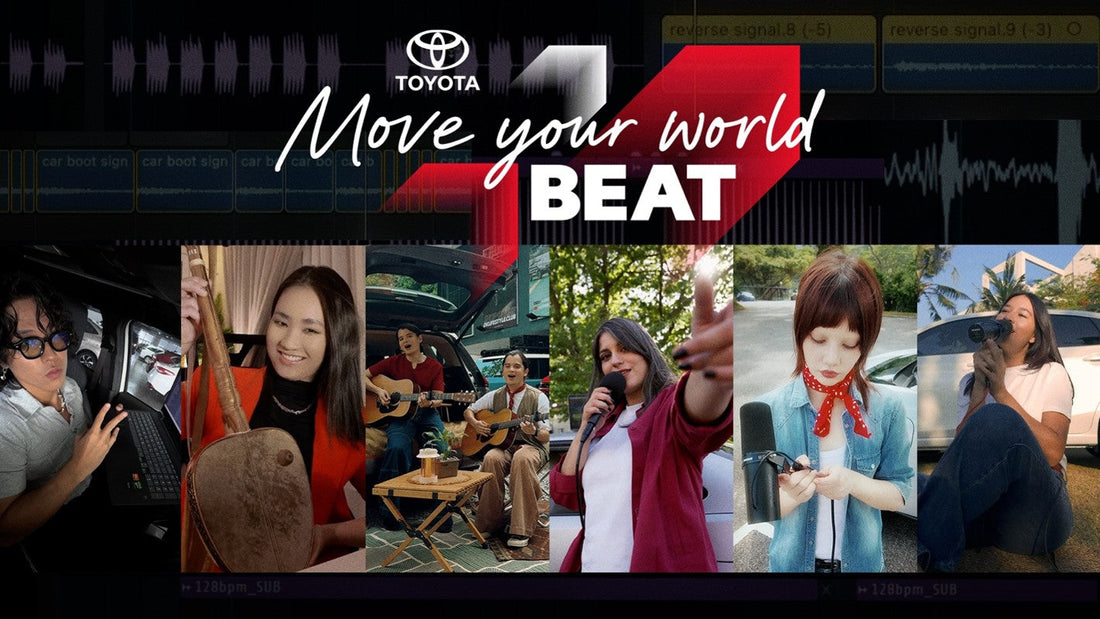 Paolo and Miguel from Ben&Ben Join Toyota Motor Asia's 'Move Your World Beat' Campaign, Bringing Filipino Music to a Regional Stage