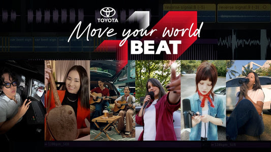 Paolo and Miguel from Ben&Ben Join Toyota Motor Asia's 'Move Your World Beat' Campaign, Bringing Filipino Music to a Regional Stage
