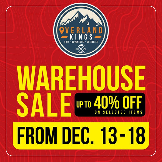 Overland Kings Warehouse Sale Is Happening from Dec 13 to 18, 2021
