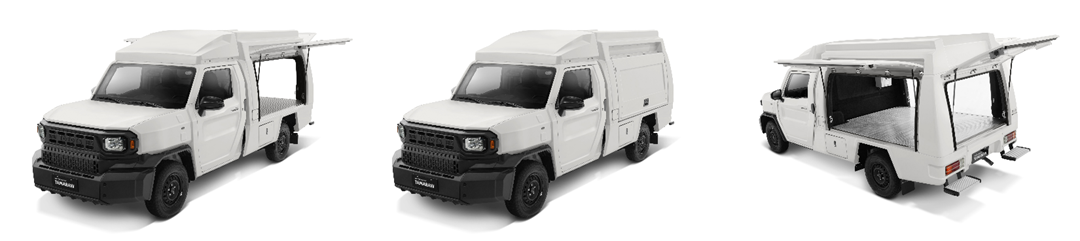 Toyota Motor Philippines introduces Next Generation Tamaraw Wing Van, Mobile Store, and Food Truck