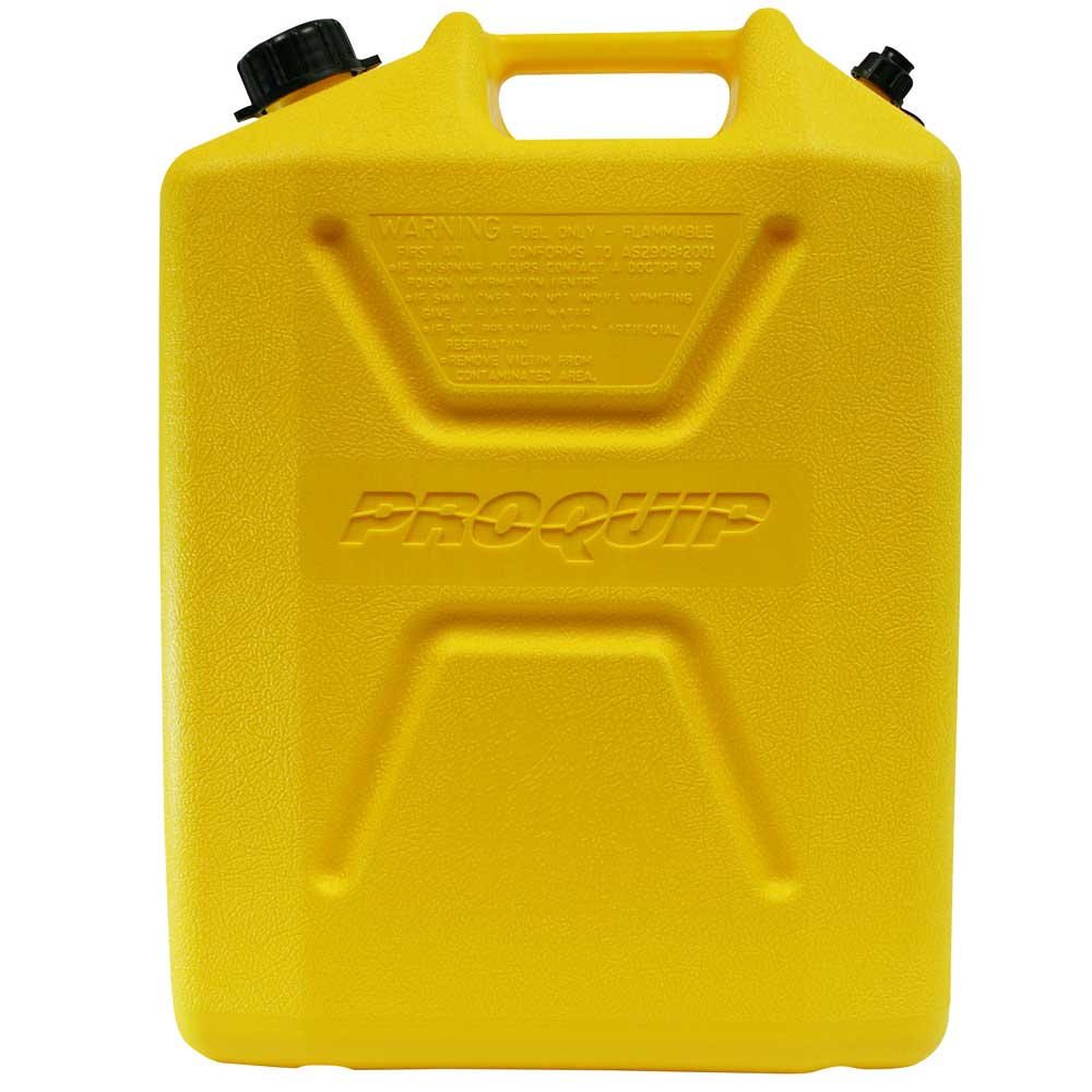 Pro Quip 20L Plastic Fast Pour Fuel Can – Diesel Yellow