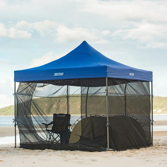 Kings 3x3m Gazebo Mesh Tent