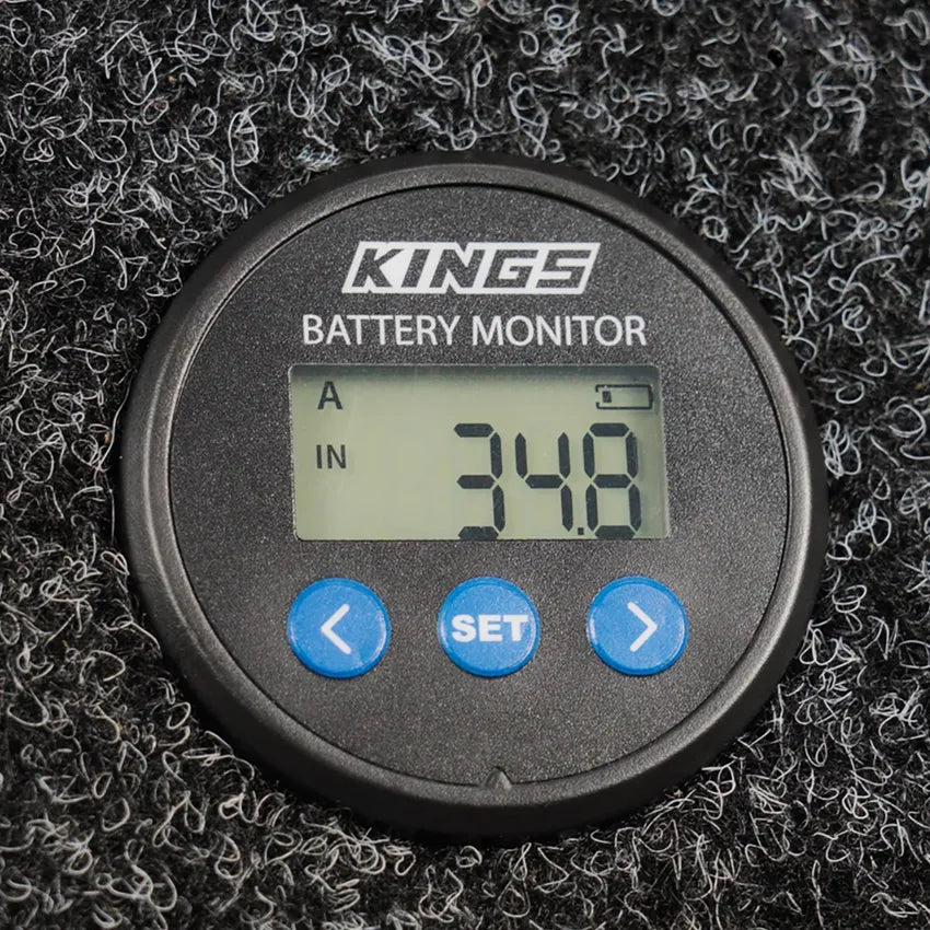 Kings 500A Battery Monitor With Shunt