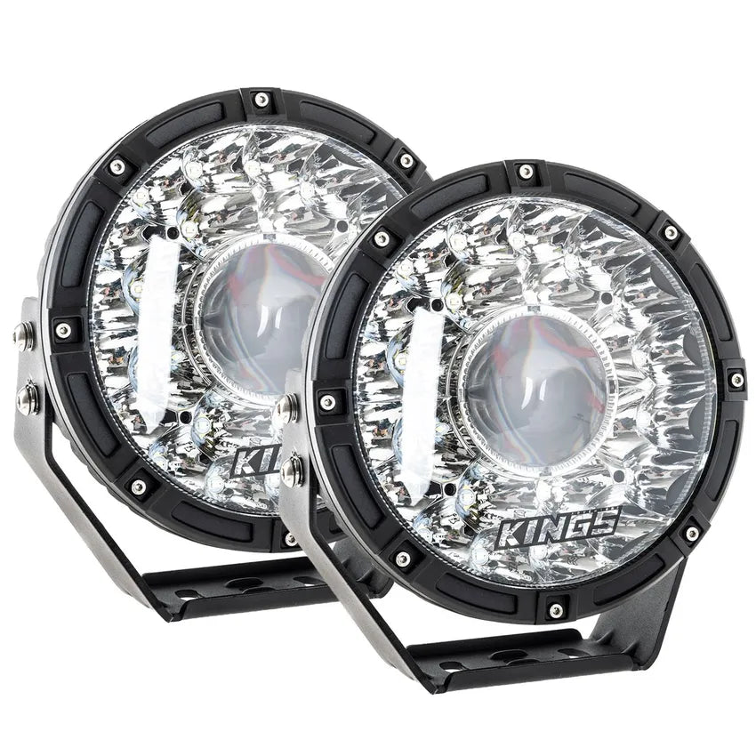 Kings 8.5" Laser MKII Driving Lights (pair)