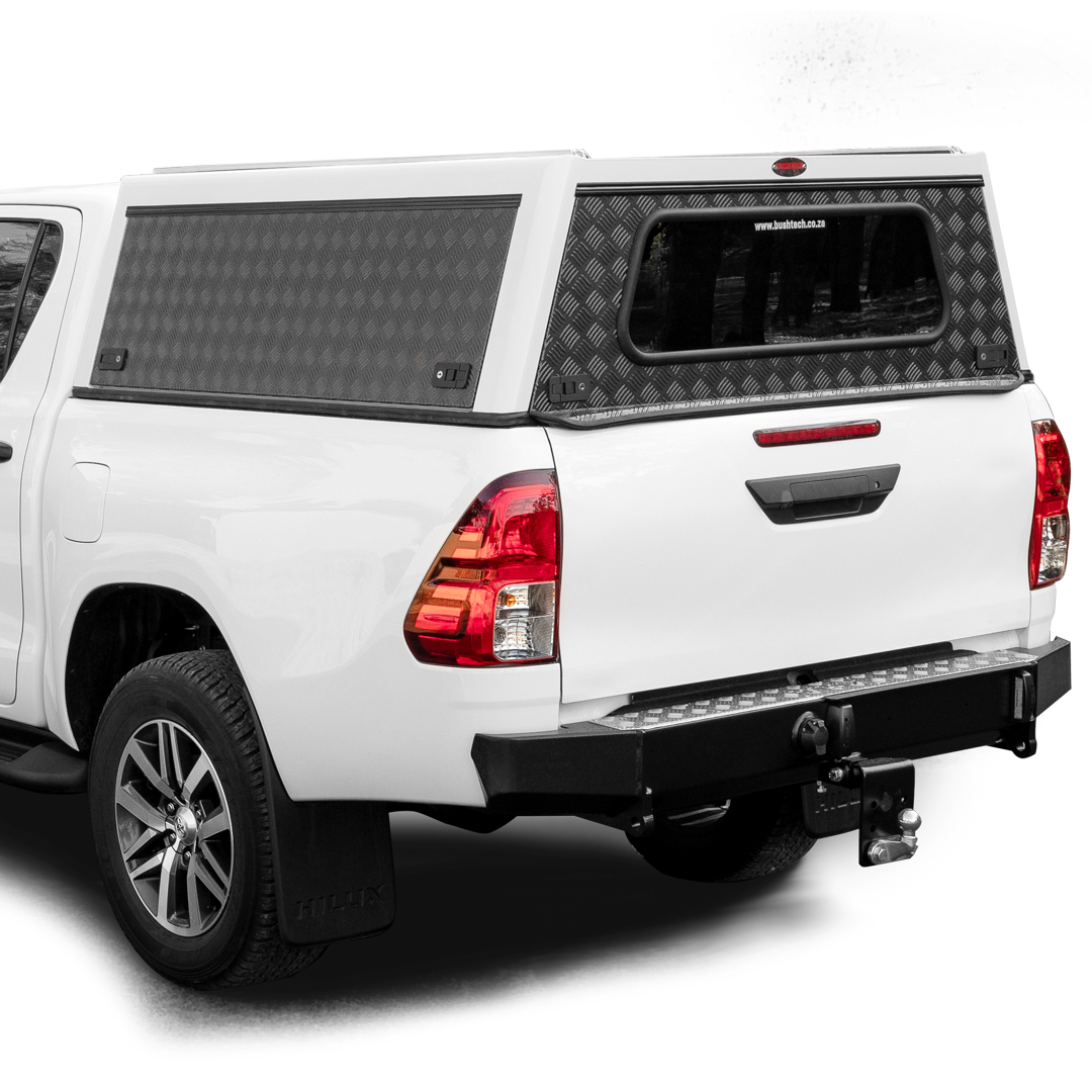 Bushtech Aluminum Canopy- Toyota Land Cruiser Double Cab