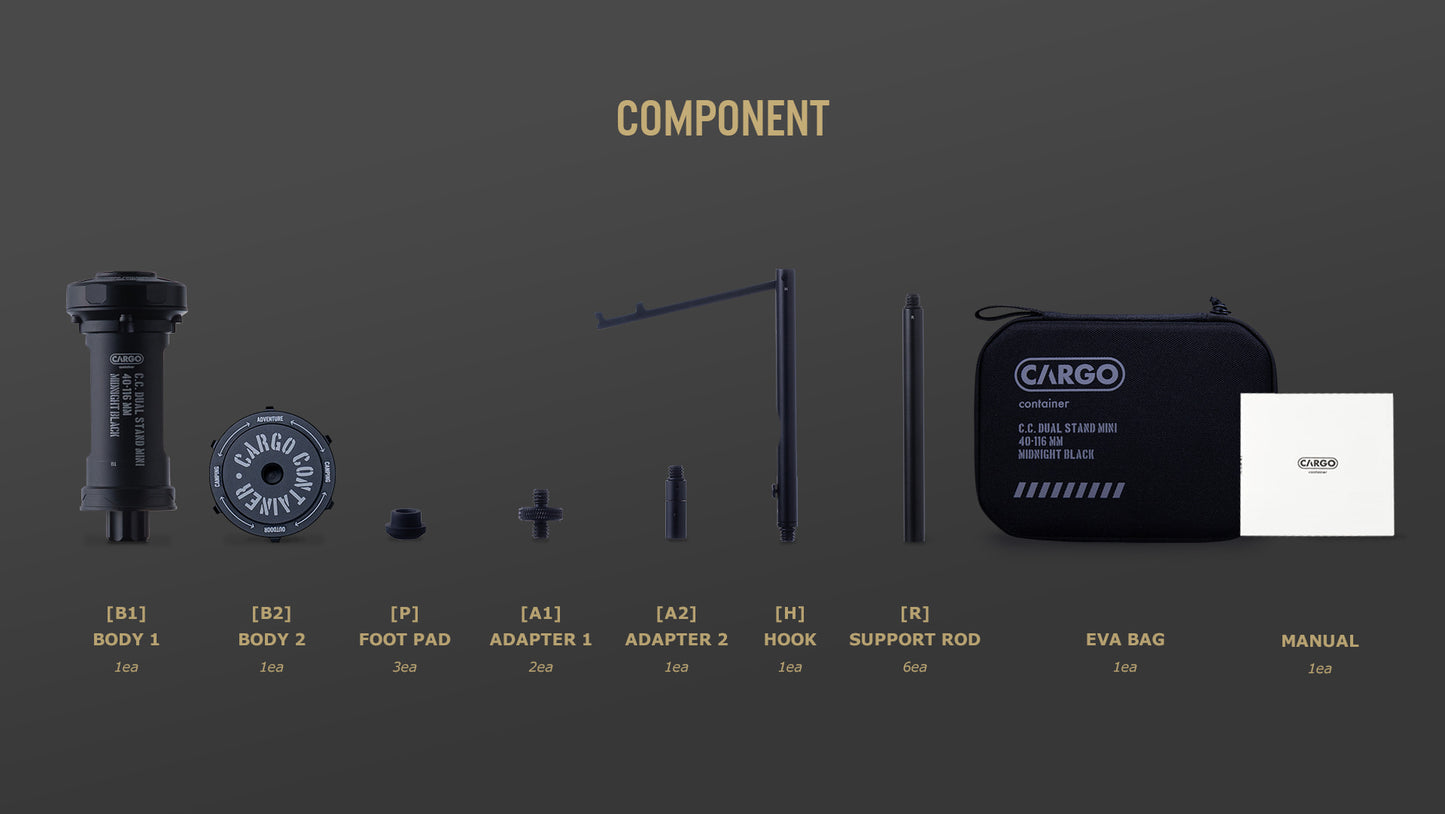 Cargo Container Dual Stand Mini