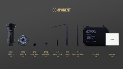 Cargo Container Dual Stand Mini
