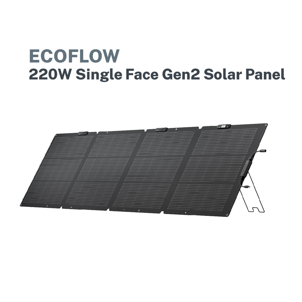 EcoFlow 220W Single-Face Portable Solar Panel