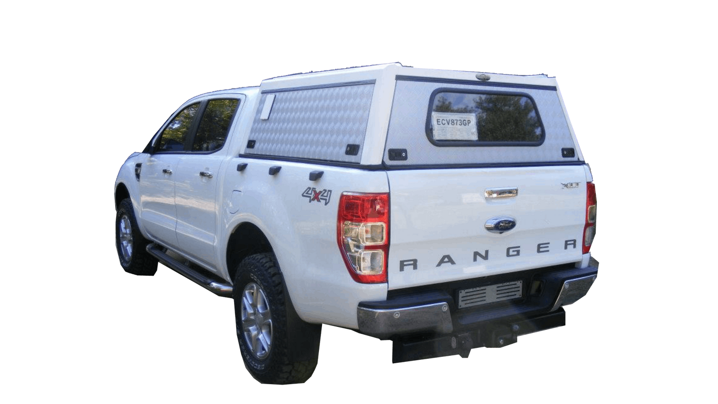 Bushtech Aluminum Canopy- Ford Ranger