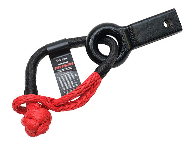 Saber OffRoad Rope Friendly Recovery Hitch - Cast Steel