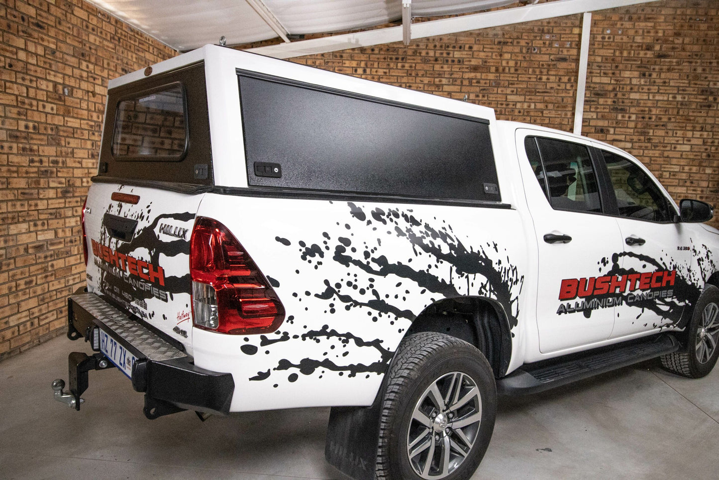 Bushtech Aluminum Canopy- Nissan Navara