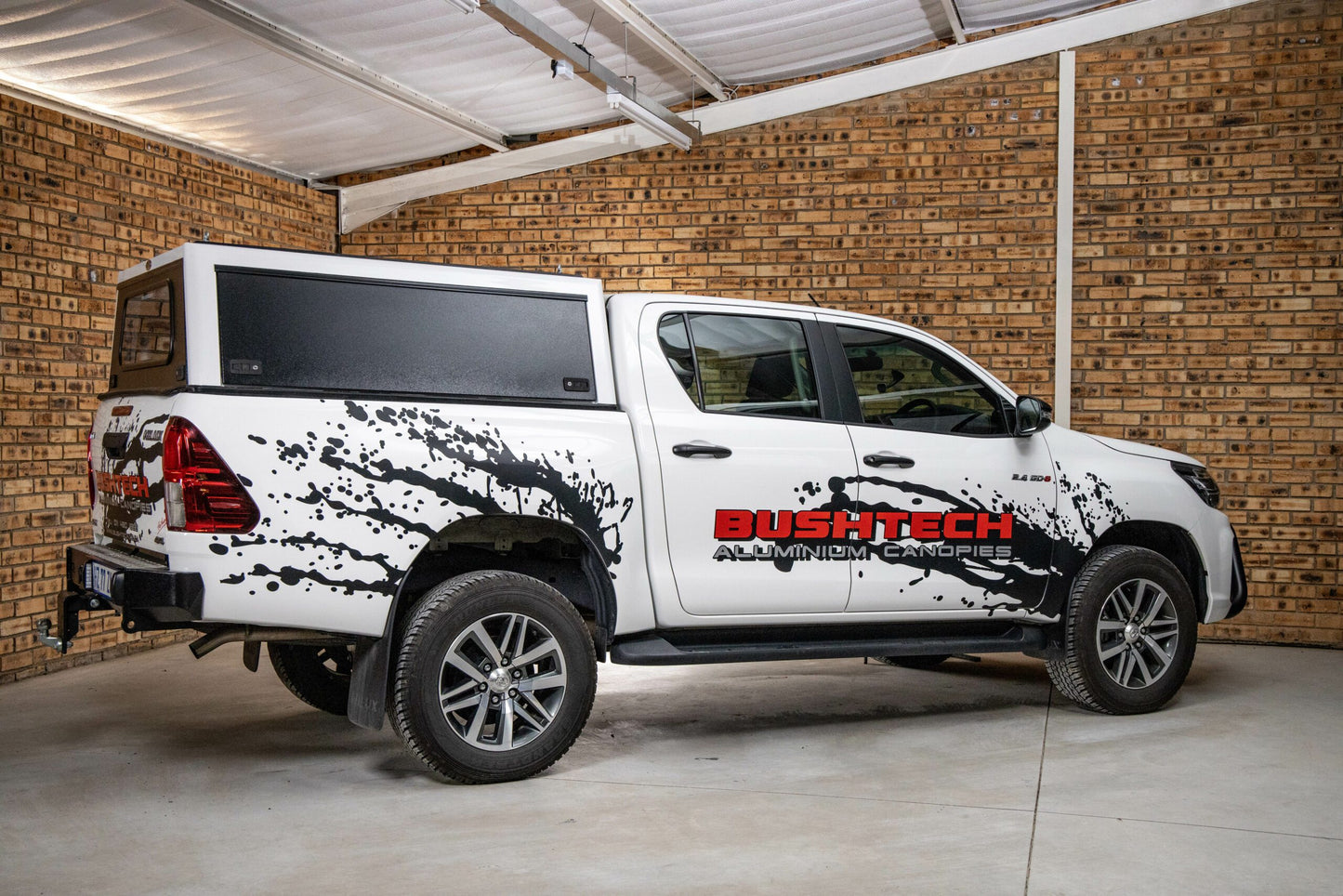 Bushtech Aluminum Canopy- Nissan Navara