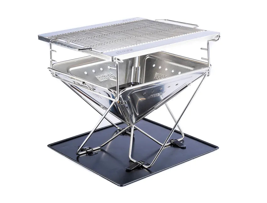 Kings Premium Stainless Steel Firepit Grill