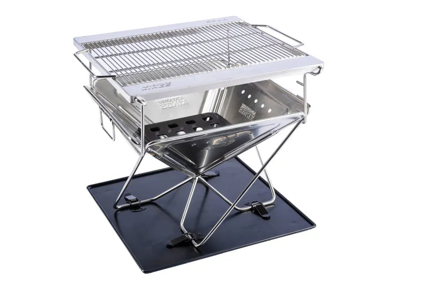 Kings Premium Stainless Steel Firepit Grill