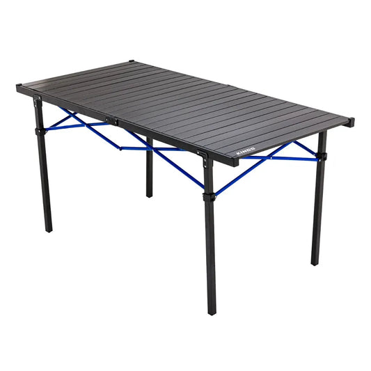 Kings Aluminium Roll-Up Camp Table - Large