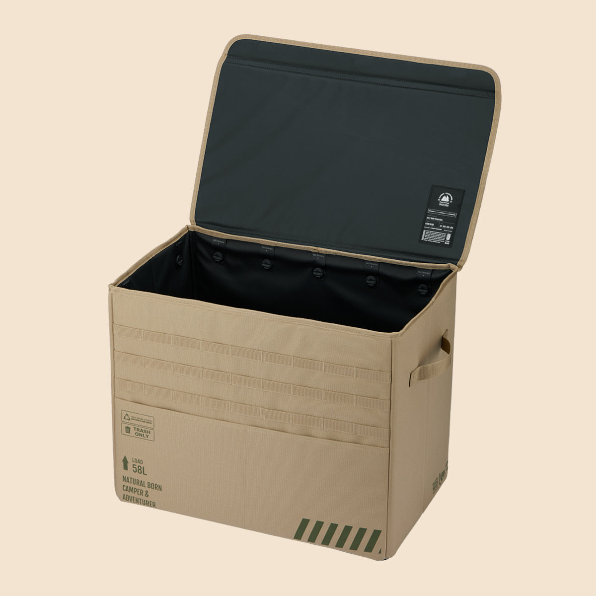 Cargo Container Twin Trash Box