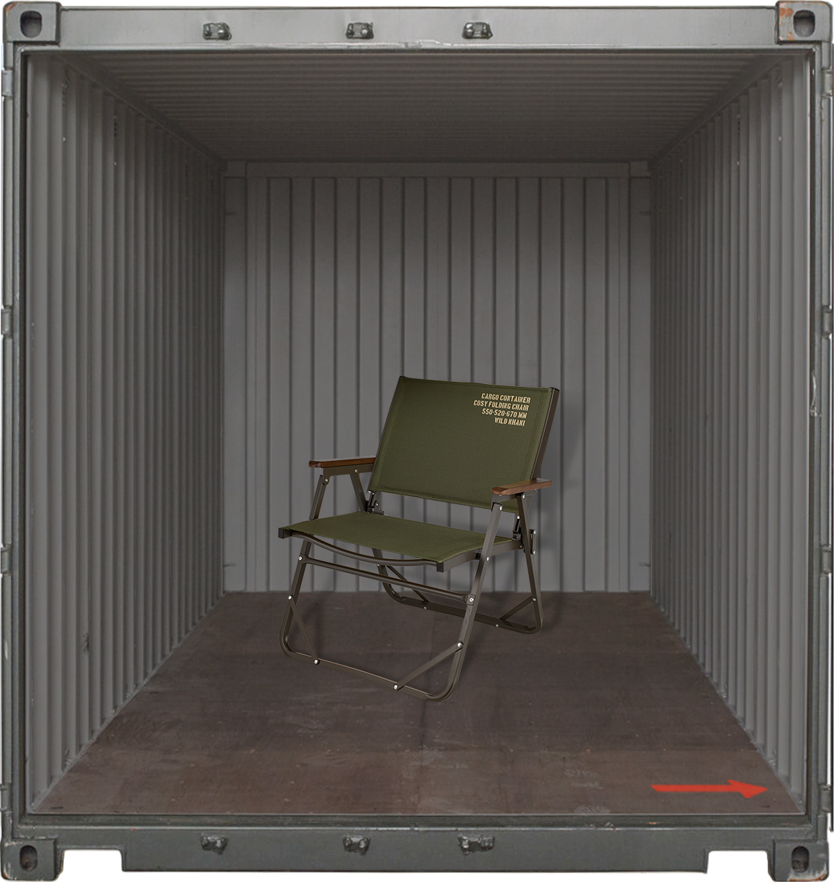 Cargo Container Cosy Folding Chair