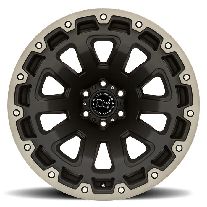 6 Inch Round Razorback Design Black Rhino Razorback
