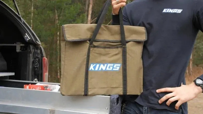 Kings Fire Pit & BBQ Plate Canvas Bag