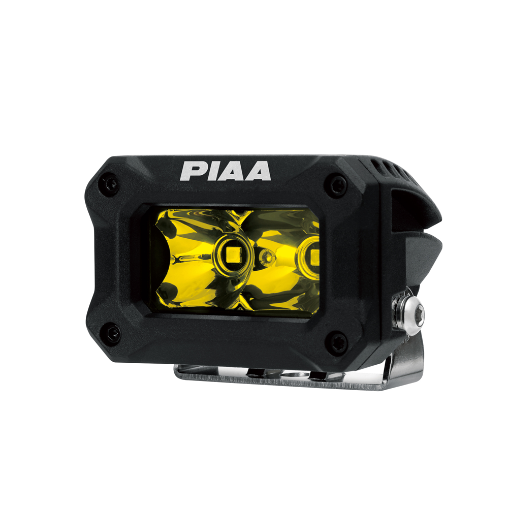 PIAA 2000 SERIES CUBE LP FLOOD YELLOW KIT