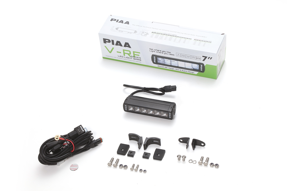 PIAA V-RF7 LED LIGHT BAR SPOT KIT