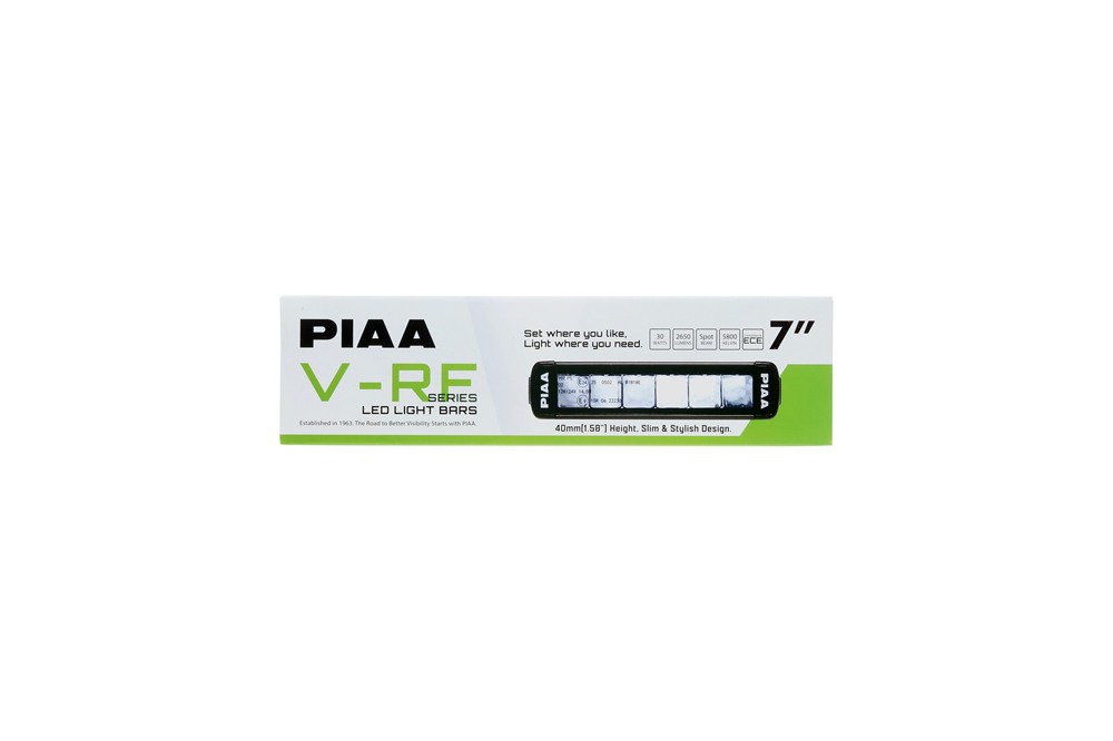 PIAA V-RF7 LED LIGHT BAR SPOT KIT