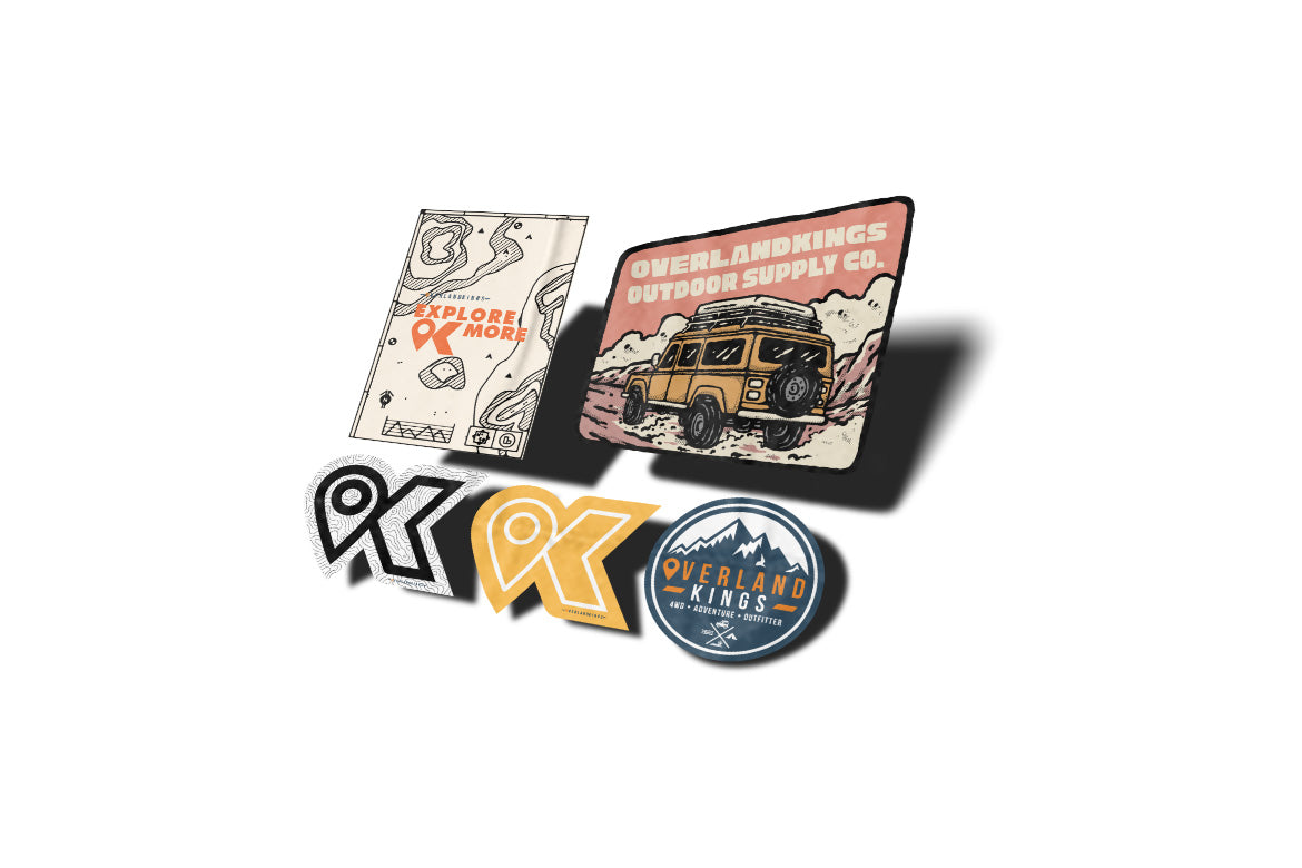 Overlandkings Sticker pack 1