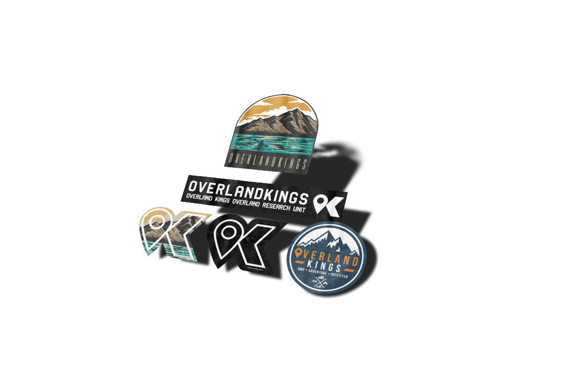 Overlandkings Sticker pack 2