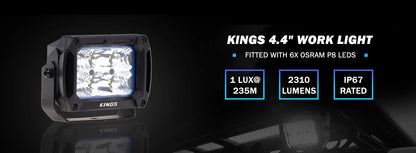 Kings 4.4″ Work Light (pair)